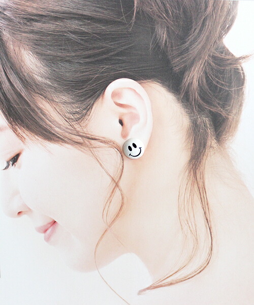 楽天市場】スマイル ピアス スマイルマーク smile ニコちゃん