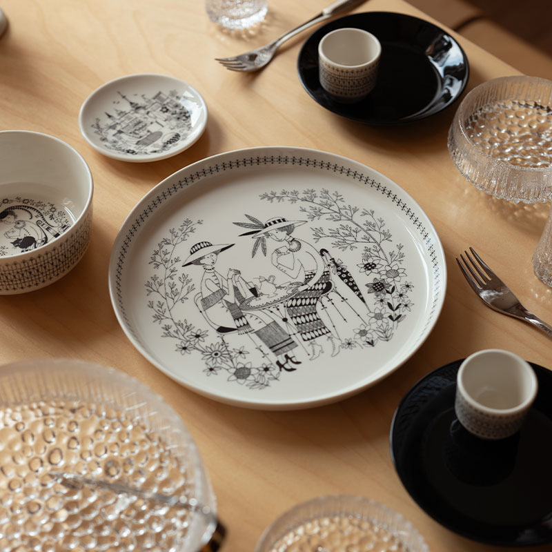 楽天市場】アラビア / エミリア プレート 24cm [ Arabia Emilia