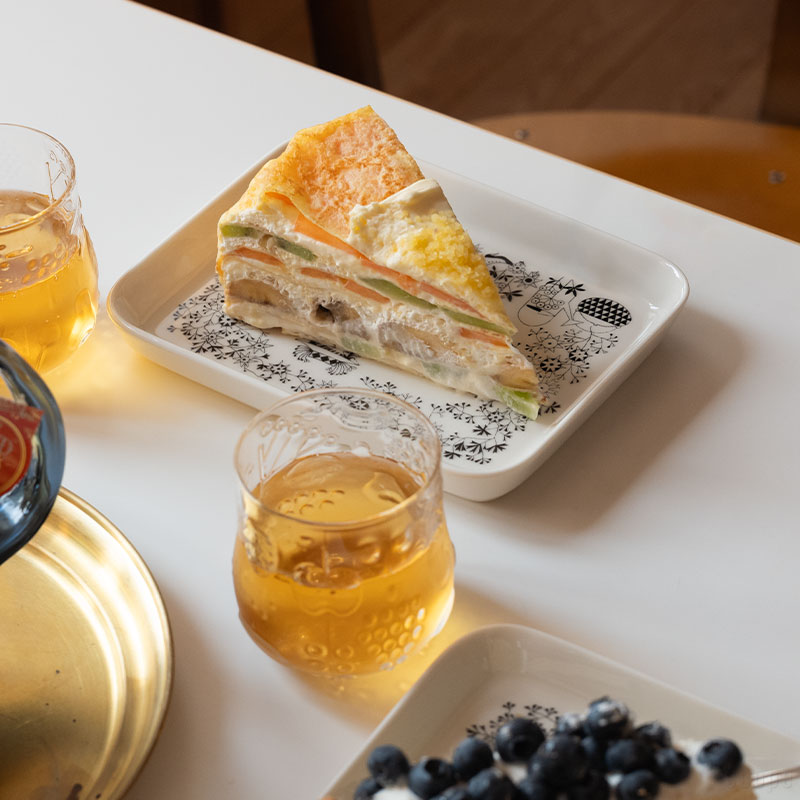 楽天市場】アラビア / エミリア プレート 15x19cm [ Arabia Emilia