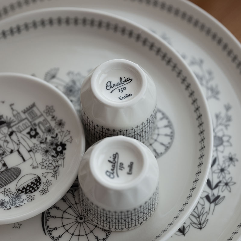 楽天市場】アラビア / エミリア ミニカップ 2個セット [ Arabia Emilia