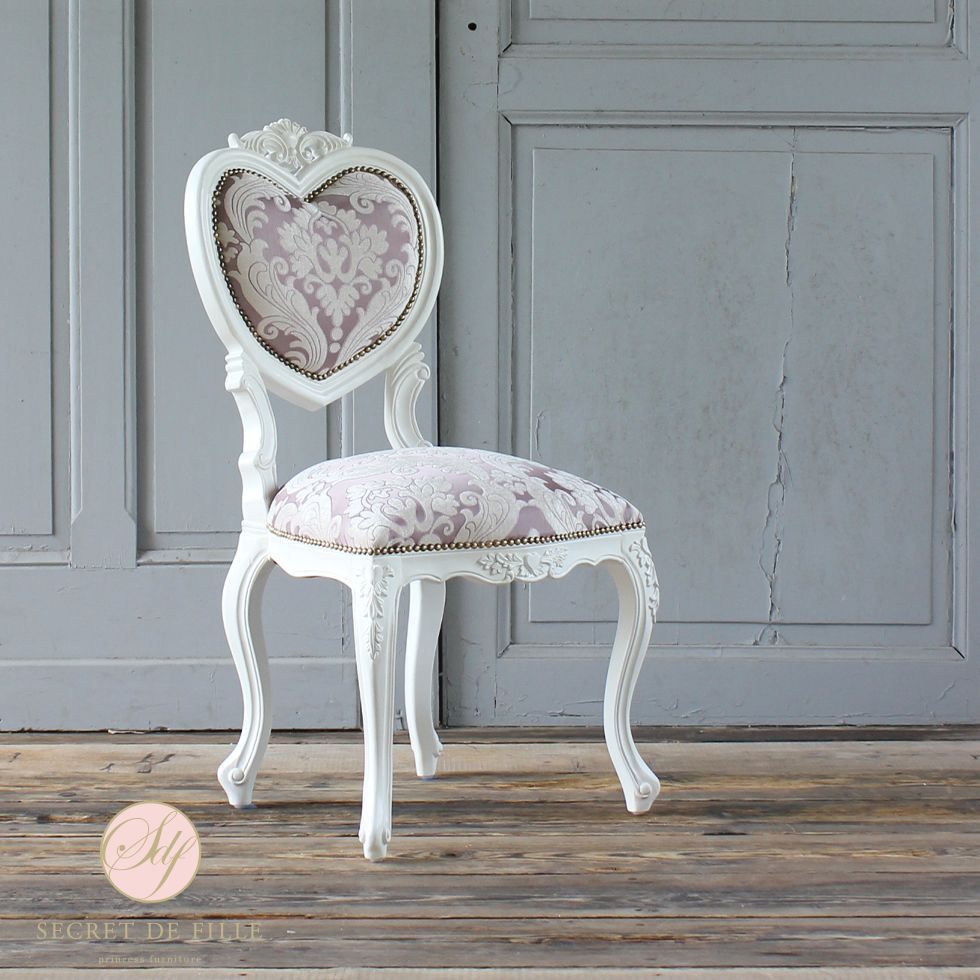 楽天市場】姫系 家具 ロココ 調 アンティーク 風 チェア 猫脚 ハート