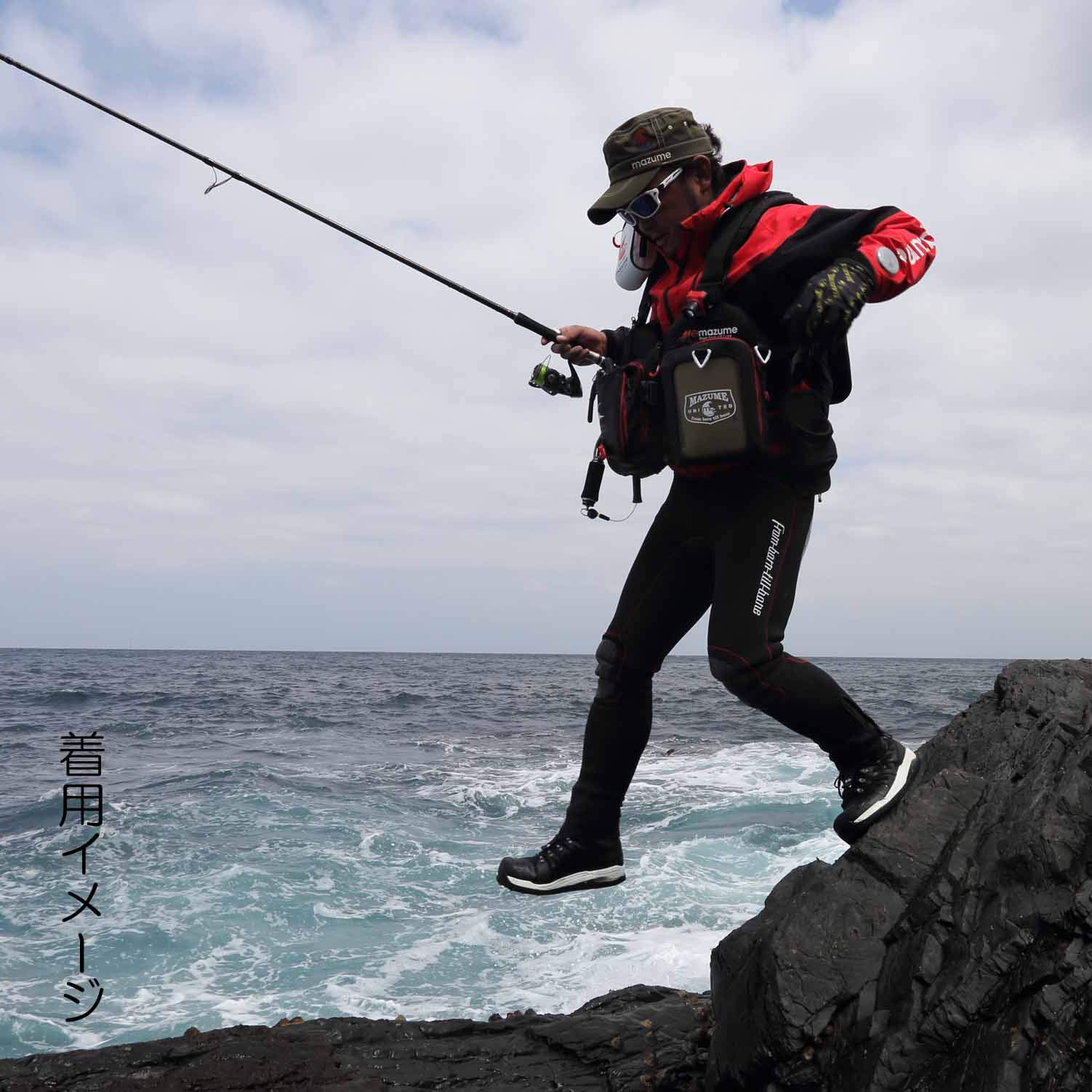 楽天市場】MAZUME(マズメ) mazume x AIMS ウェットスーツ 3点セット