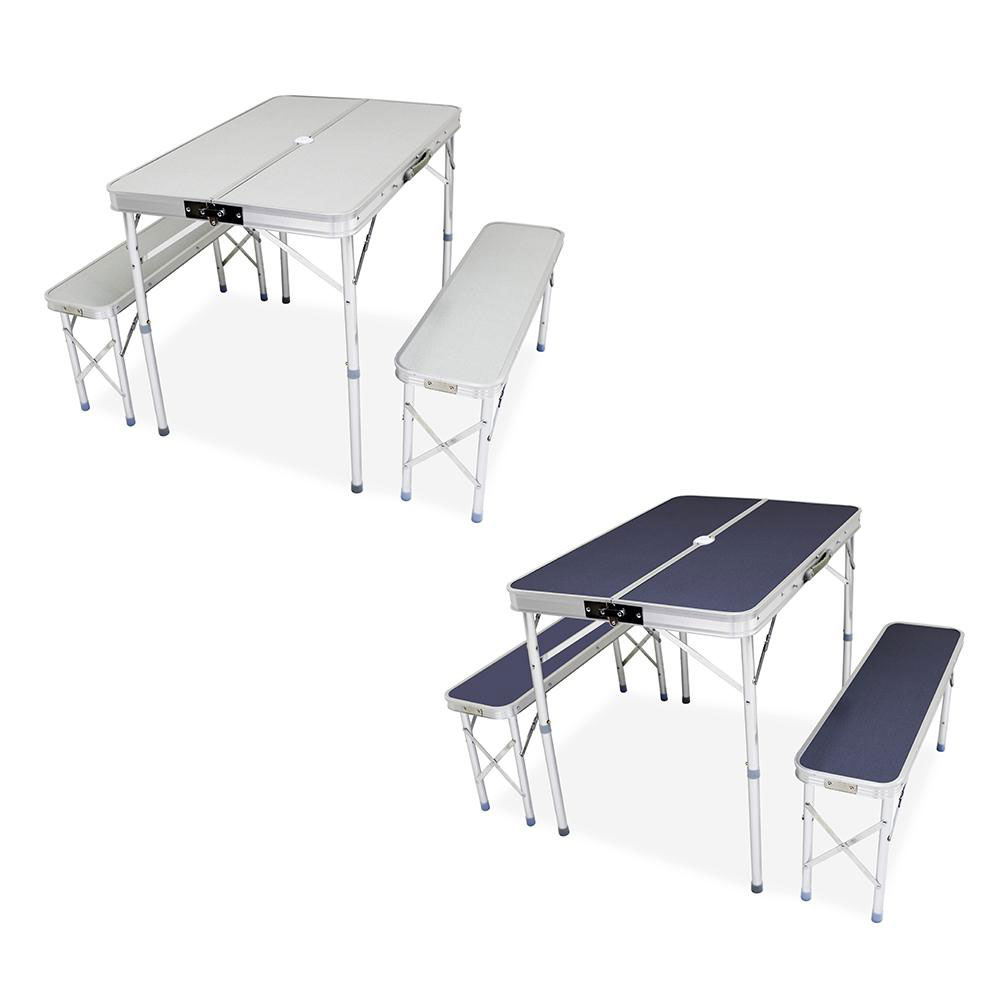 楽天市場】アルミテーブル セット レジャーテーブル 折りたたみ