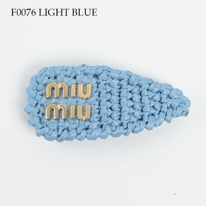 楽天市場】MIU MIU ミュウミュウ ヘアアクセサリー クリップ アクセ