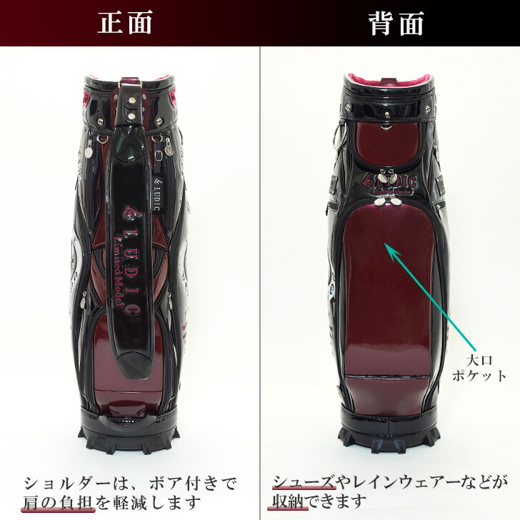 楽天市場】【公式ストア】NEW LUDIC ルディック ゴルフ キャディバッグ