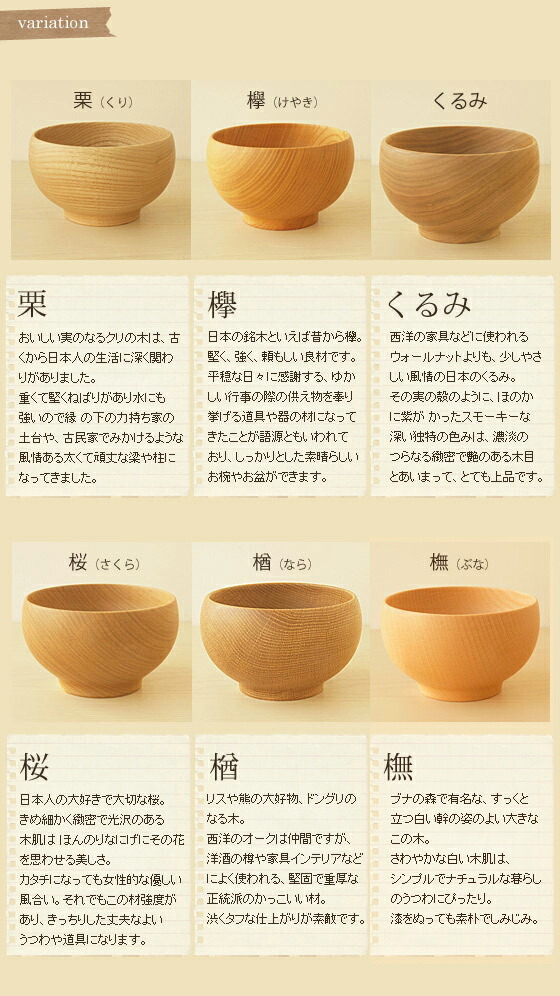 楽天市場】SONOBE（ ソノベ ） めいぼく椀 （ 中 ） ぶな ・ さくら