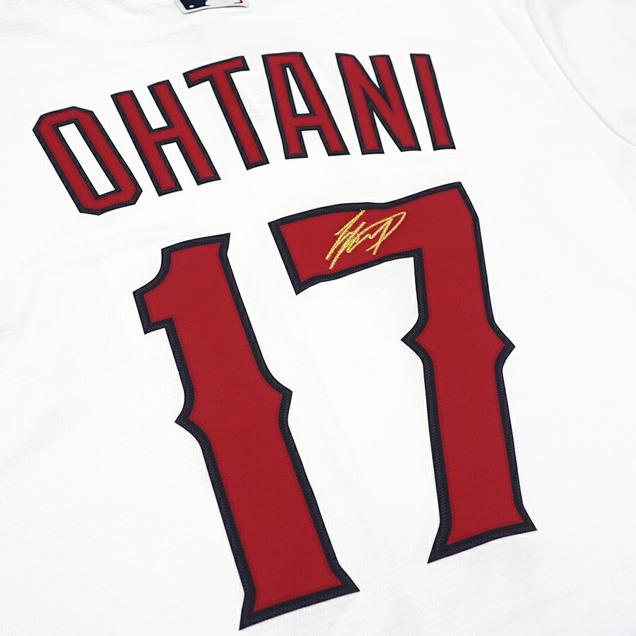 楽天市場】MLB 大谷翔平 エンゼルス ユニフォーム サイン刺繍 レプリカ