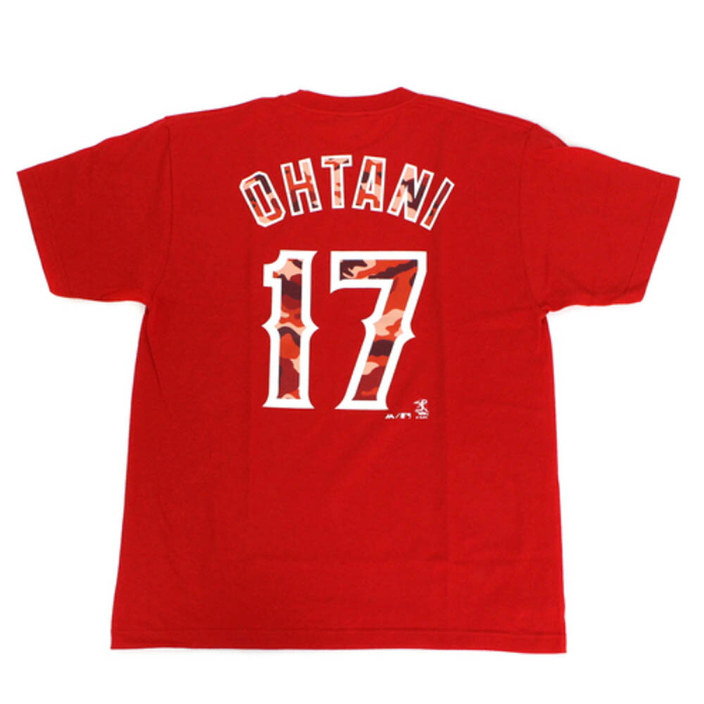 楽天市場】MLB 大谷翔平 エンゼルス Tシャツ Player Tee Aロゴ カモ
