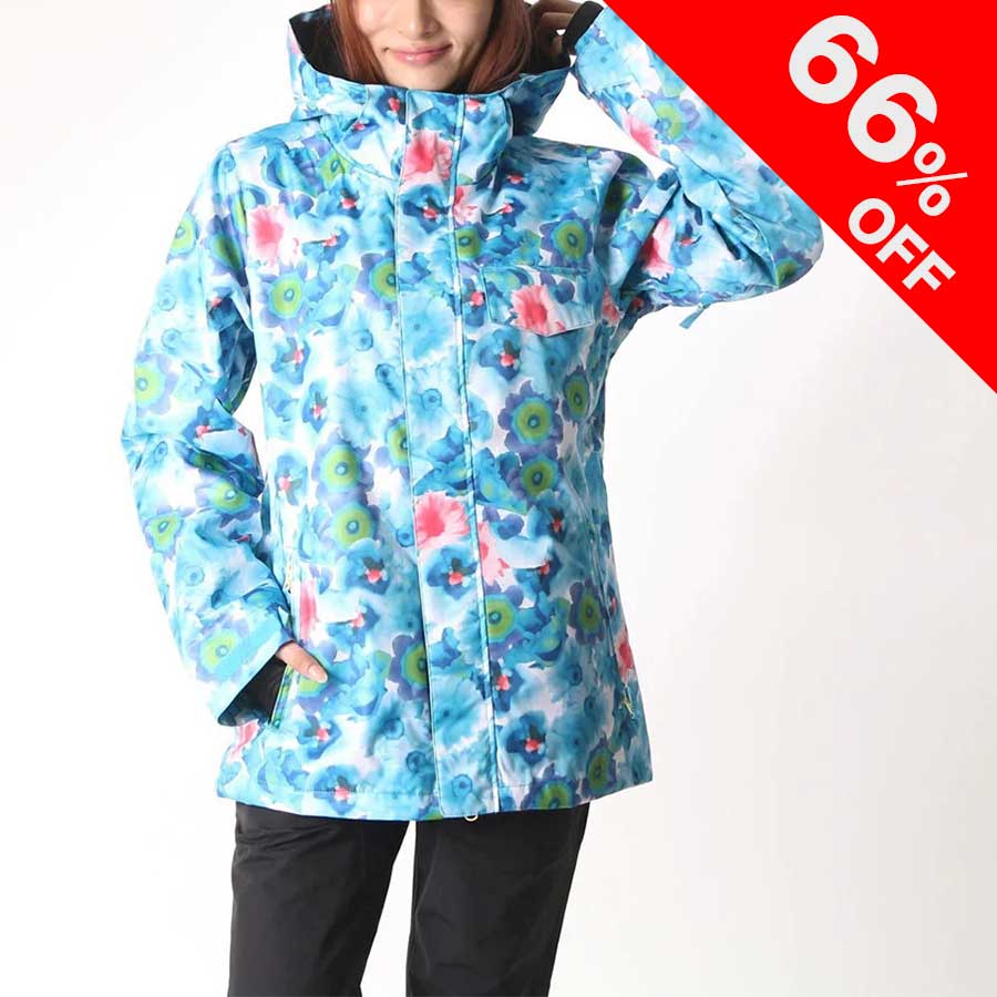 楽天市場】スノーボードウェア 花柄 レディース ジャケットの通販