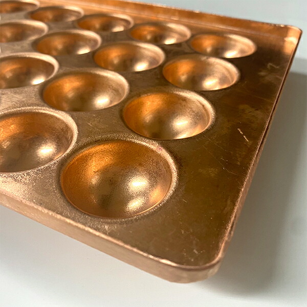 楽天市場】千田オリジナル 業務用 ガスたこ焼き器 【銅板】3丁セット