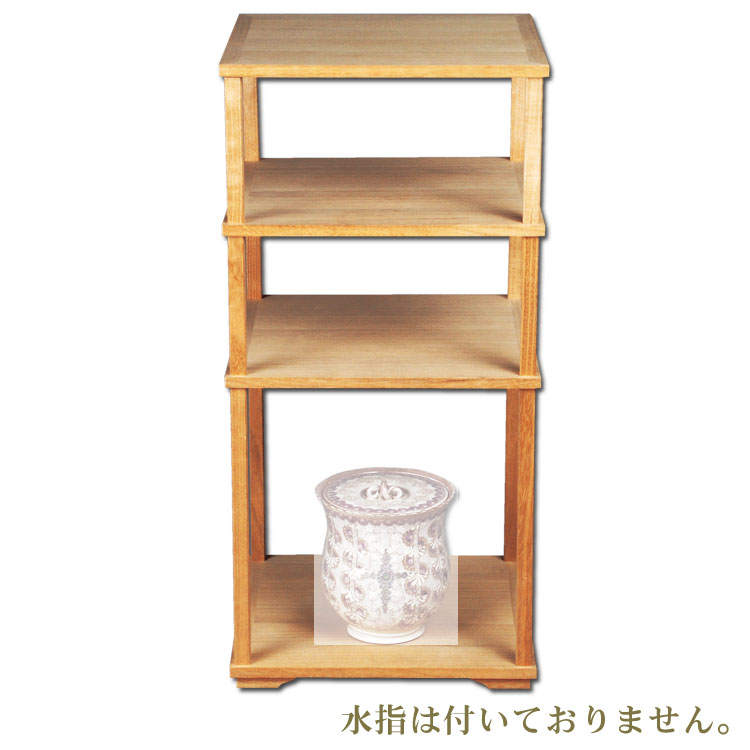 楽天市場】茶道具 棚 桐 三重棚 利休好写 棚ピタット付 小林幸斎作