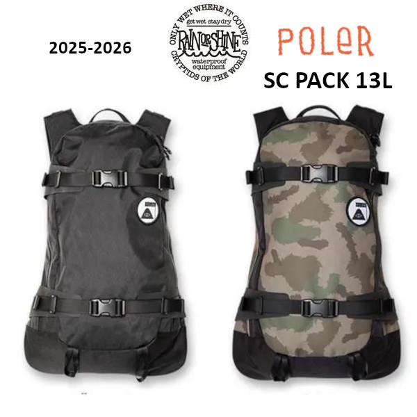 楽天市場】25-26 RAIN OR SHINE レイン オア シャイン SC PACK 13L