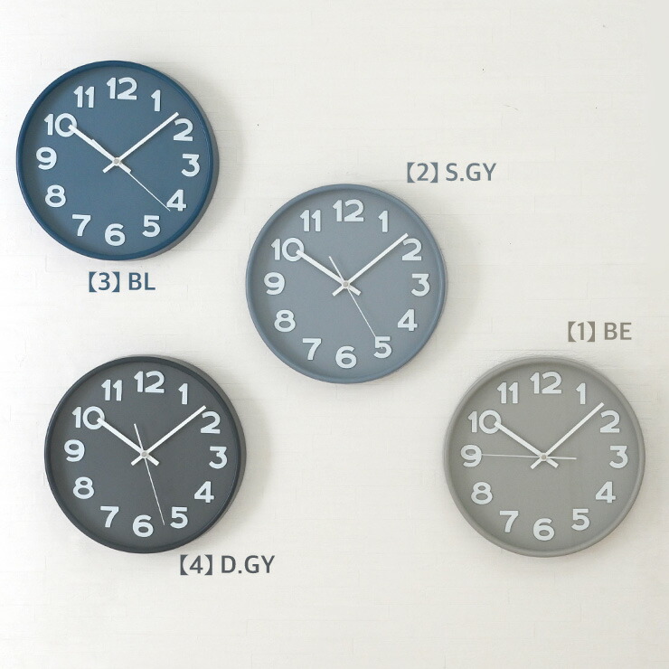 楽天市場】3/4(水)20:00〜最大3000円OFFクーポン配布中♪ 時計 壁掛け