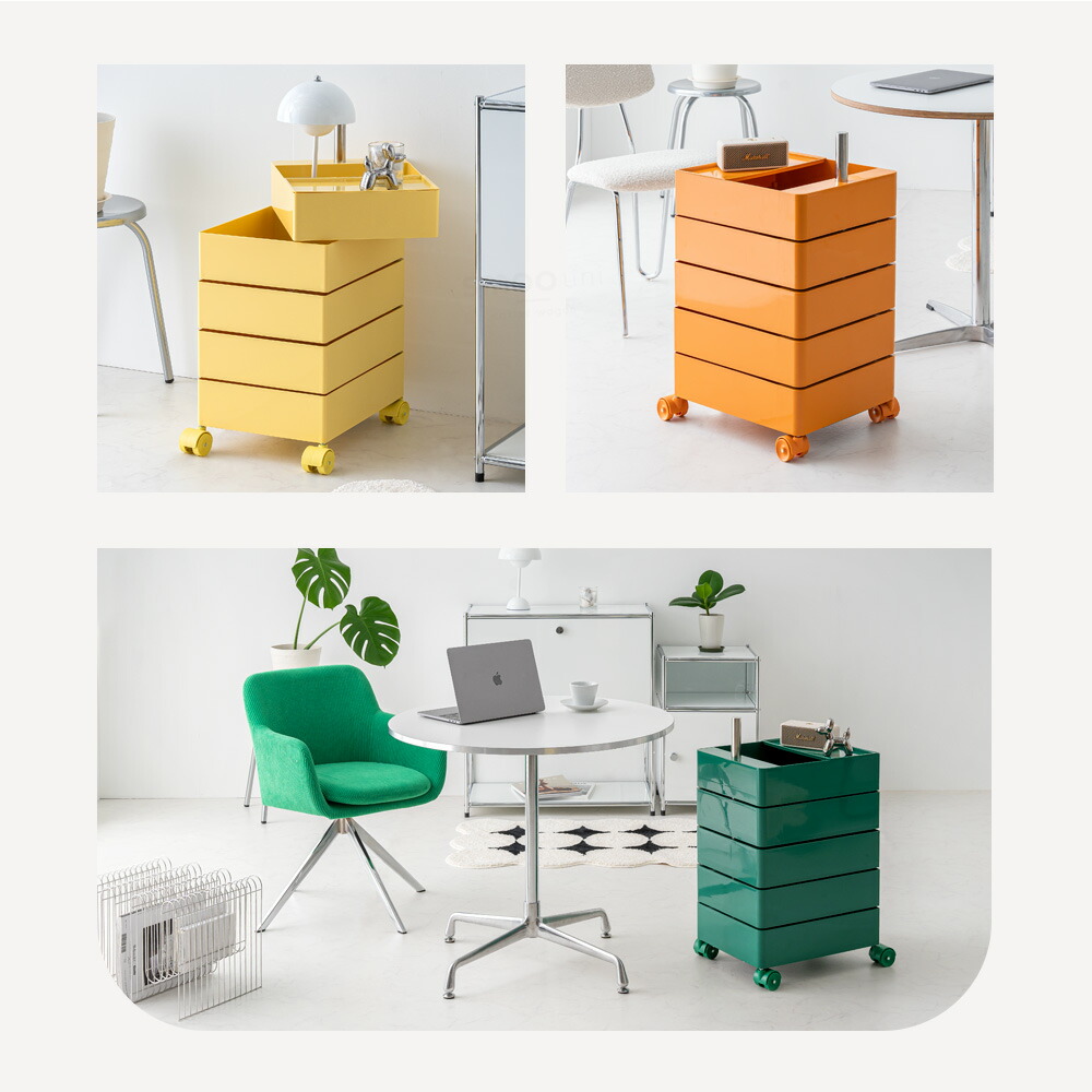 楽天市場】[期間限定]10%OFFクーポン3/8 0時〜 ワゴン キャスター付き