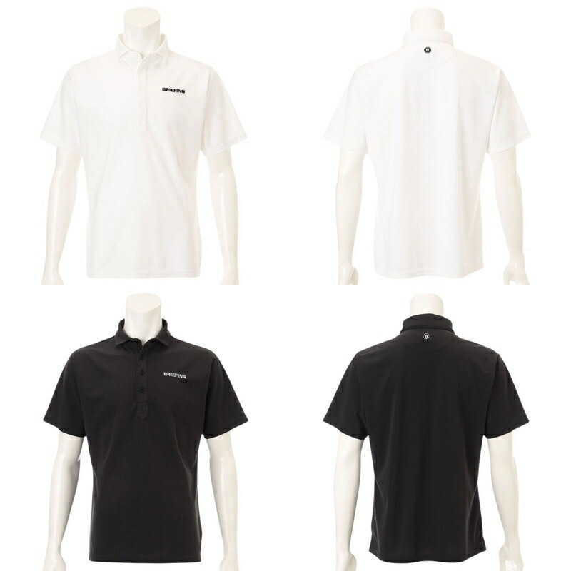 ブリーフィング ゴルフ BRIEFING GOLF メンズ ポロシャツ 半袖 吸水速