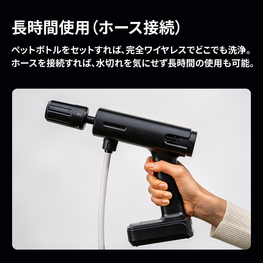 楽天市場】【15％OFFクーポン9日迄！】HYDRO CLEANER HANDY POWER