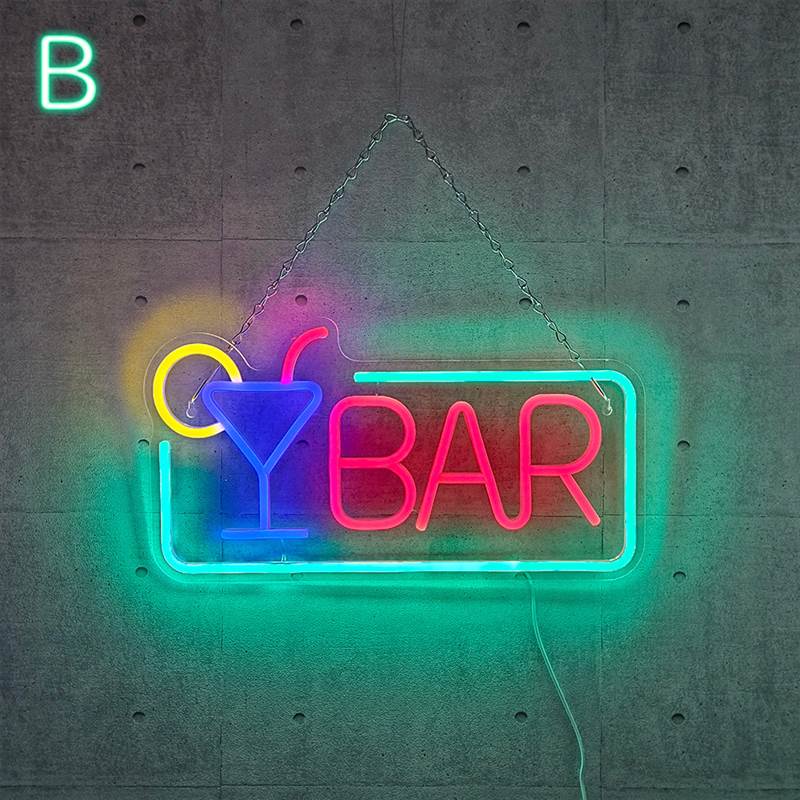 楽天市場】ネオンサイン LEDサインボード 壁掛け LEDネオンライト USB