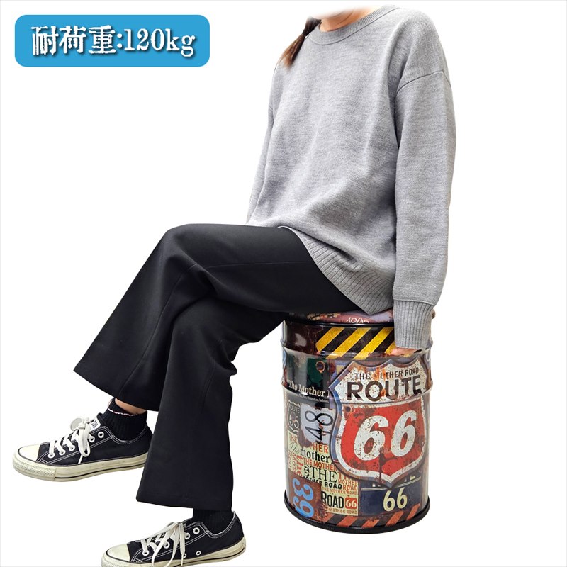 楽天市場】オイル缶 スツール ペール缶 スツール ペール缶 椅子 丸椅子