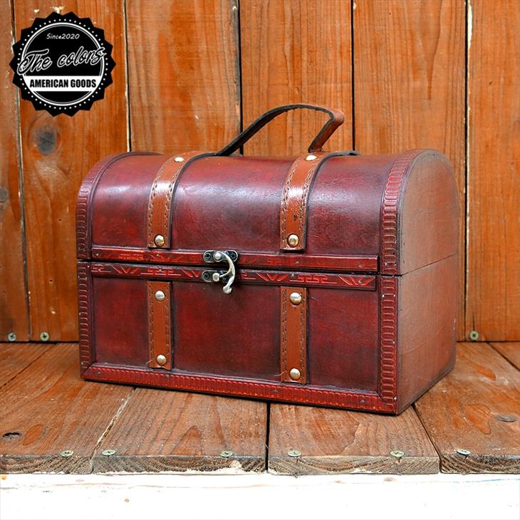 楽天市場】アメリカン雑貨 トレジャーボックス 宝箱 海賊 アンティーク