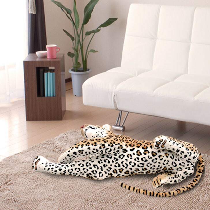 楽天市場】ヒョウぬいぐるみ 豹 巨大 特大 110cm 動物ぬいぐるみ