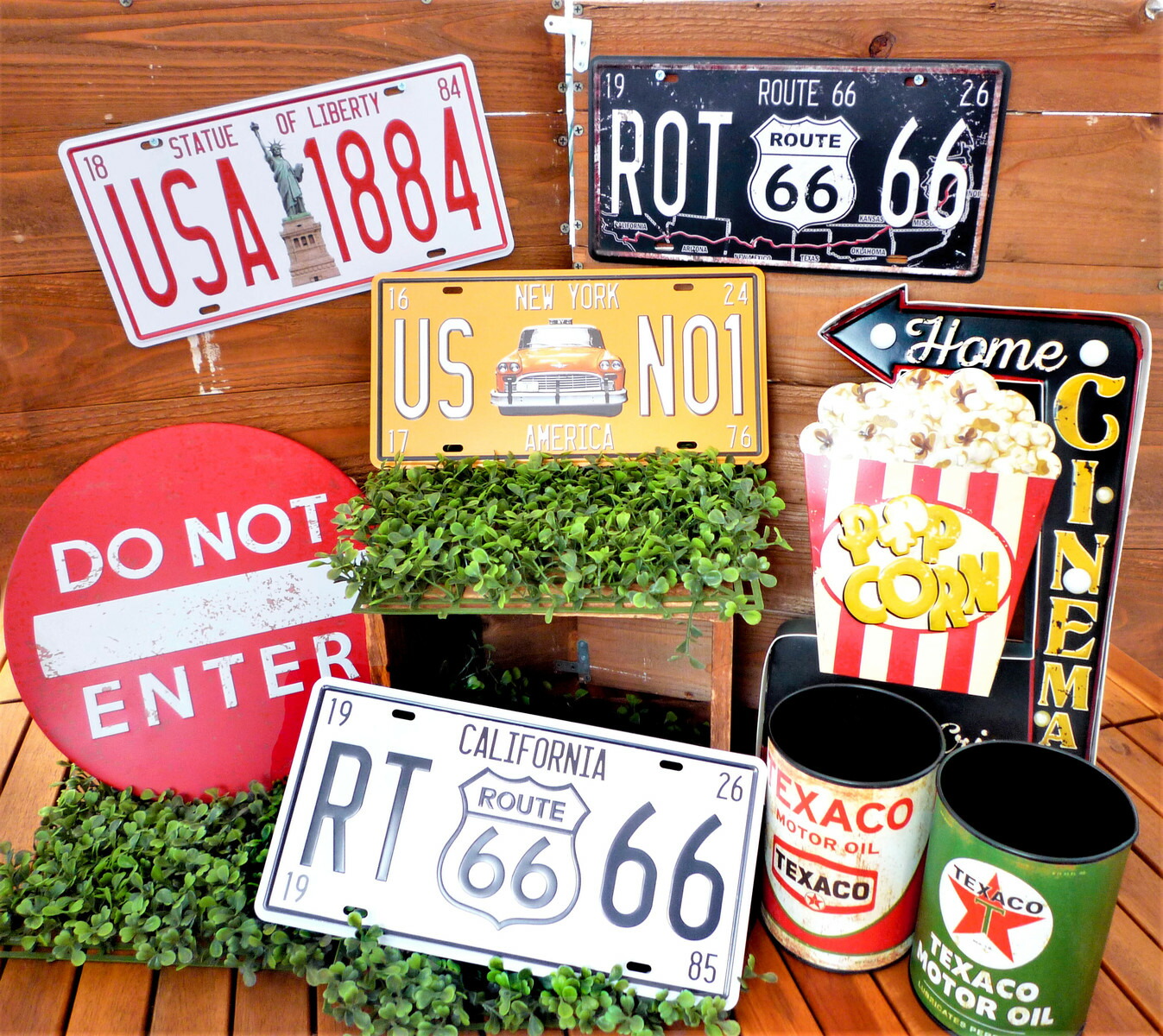 楽天市場】アメリカン雑貨 サインプレート ブリキ看板 丸 DO NOT ENTER