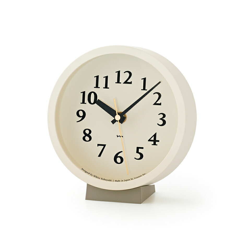 楽天市場】タカタレムノス 置き時計 カーサ エム クロック 電波