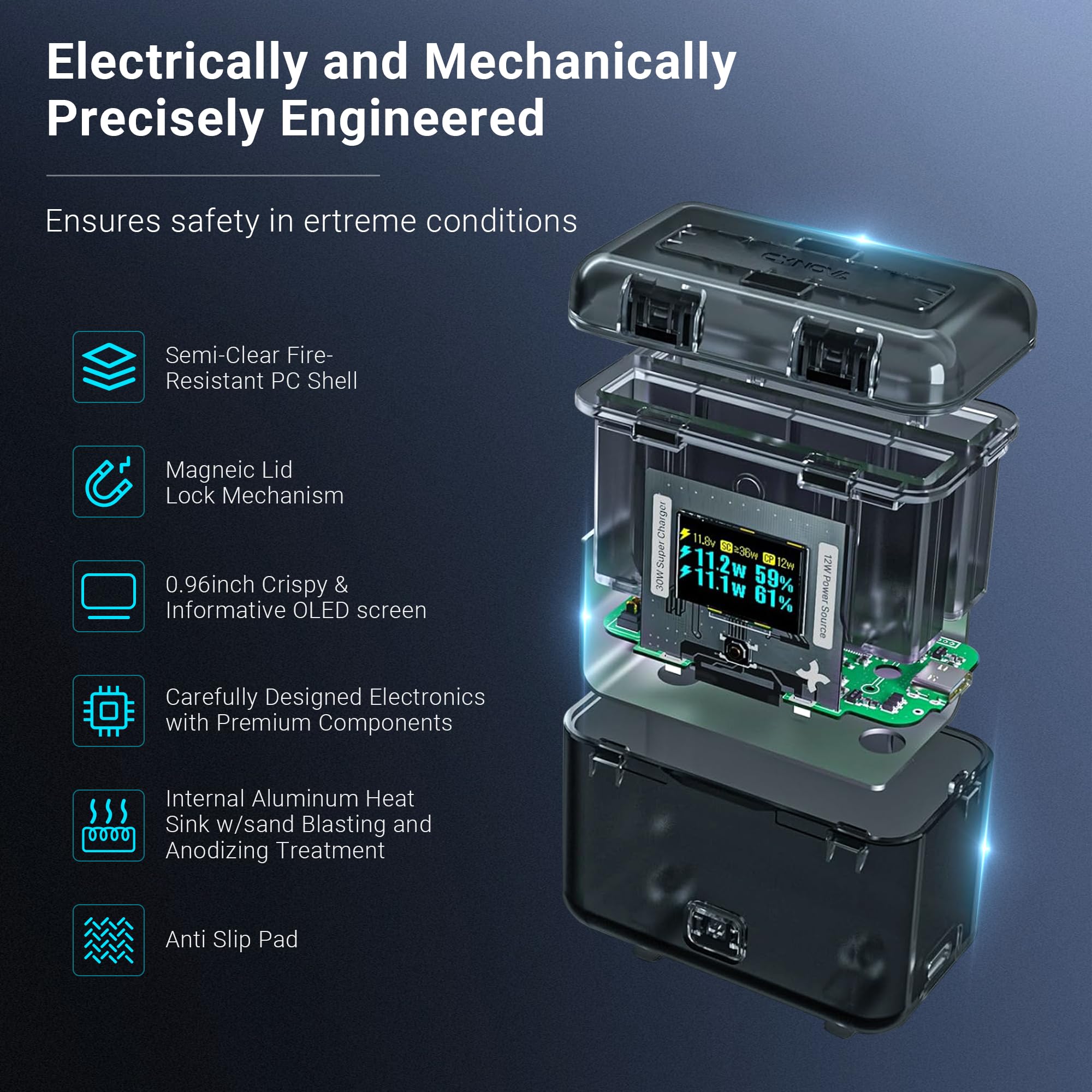 楽天市場】CYNOVA Insta360 X4 バッテリー充電器 Insta360 X4 急速充電