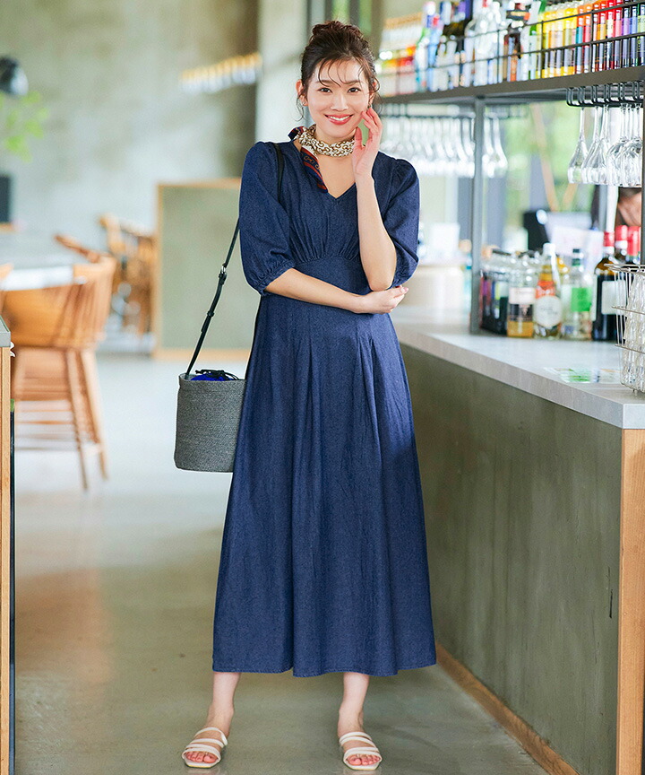 楽天市場】【楽天スーパーセール！70％OFF!!】デニムタックギャザー