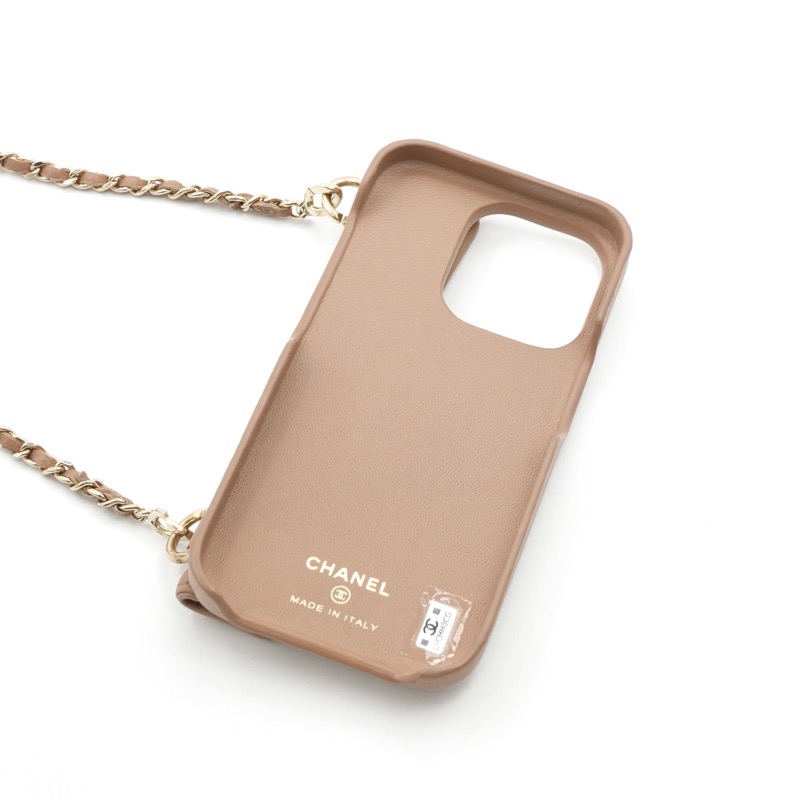 楽天市場】シャネル CHANEL 携帯・スマホアクセサリー ベージュ