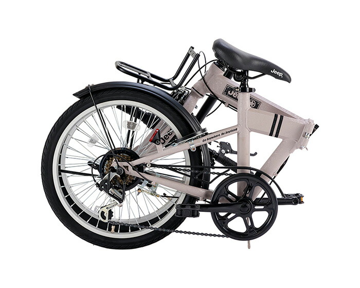 楽天市場】JEEP ジープ 折りたたみ自転車 20インチ 外装6段変速付き 街