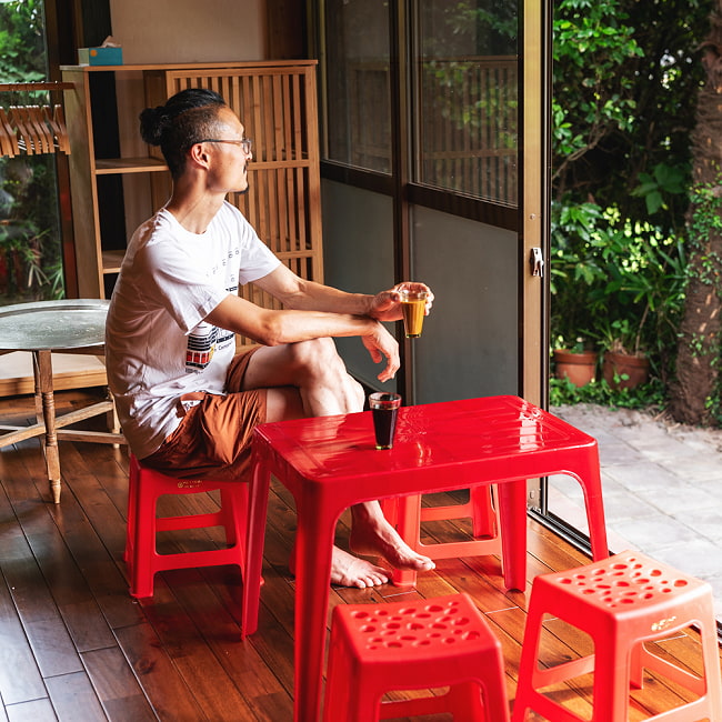 楽天市場】〔大型宅配便〕Viet Nhat社製 本場ベトナム 屋台テーブル