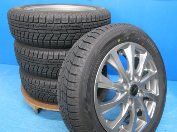 楽天市場】中古スタッドレスタイヤホイール4本セット 155/65/r14の通販