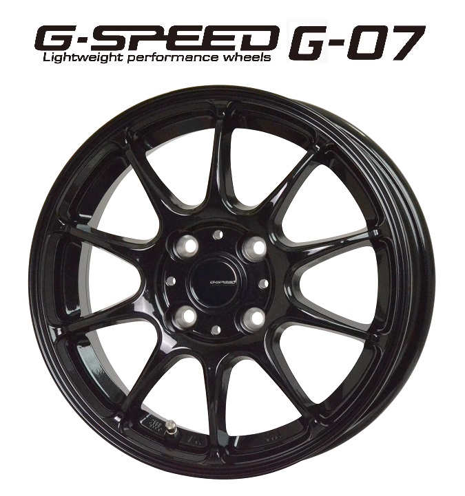 楽天市場】送料無料 4本セット ホイールのみ ホットスタッフ G-SPEED