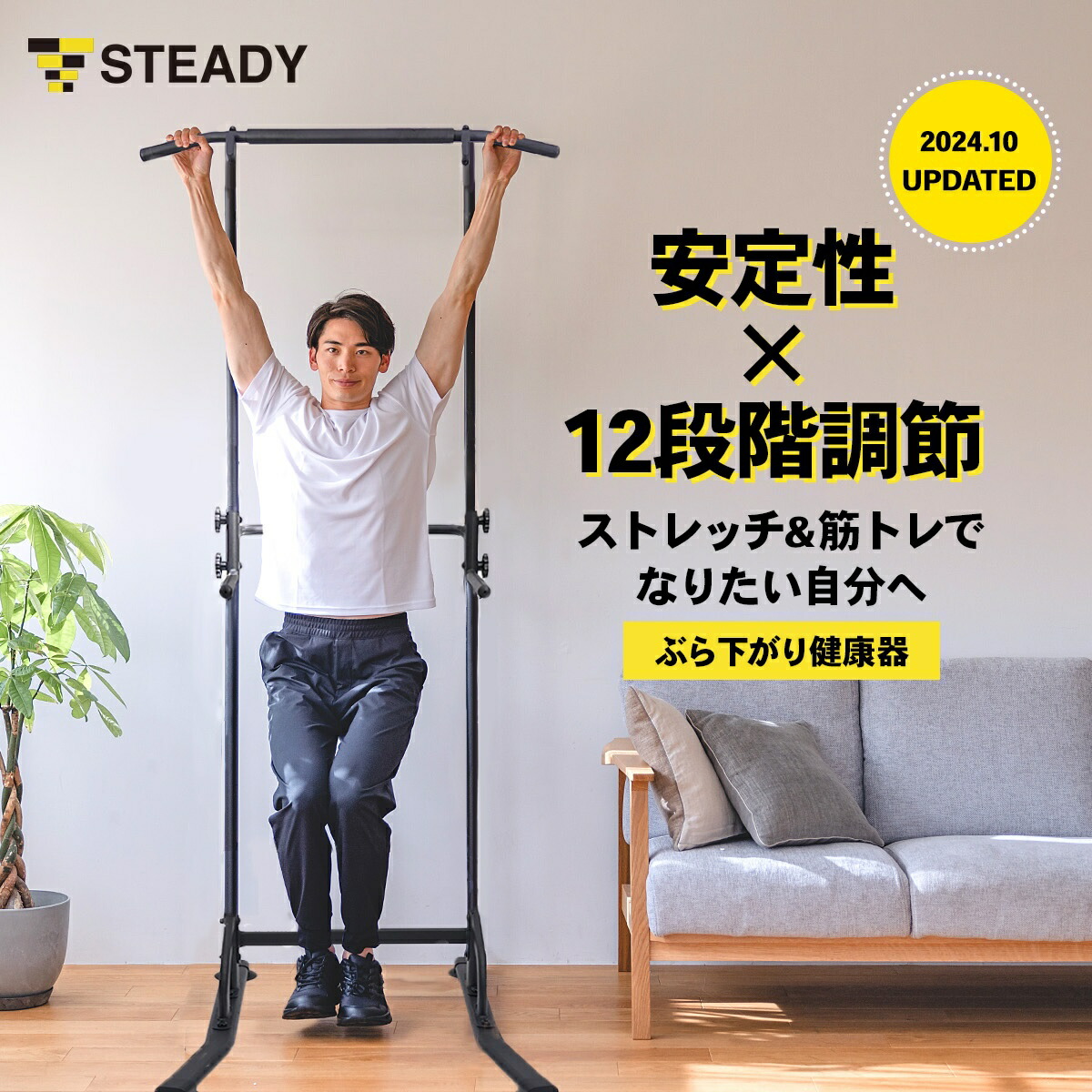 楽天市場】【40%OFF/訳あり品/アウトレット】ぶら下がり健康器 懸垂
