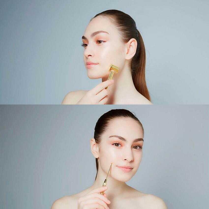 楽天市場】BEAUTY SOCIAL フェイスアップニードルローラー // ニードル