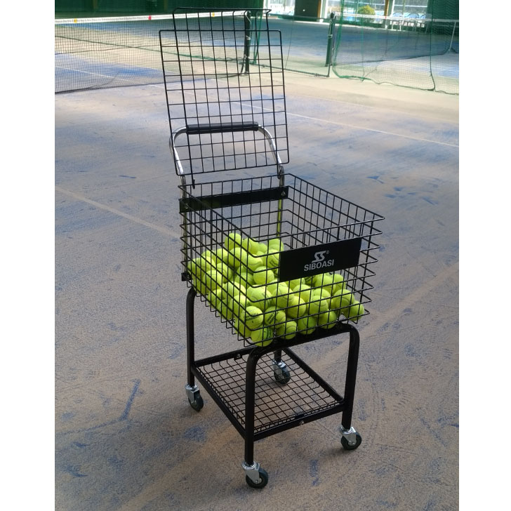楽天市場】【これ一台で超便利！】テニス ボールカゴ 大容量ボールカゴ