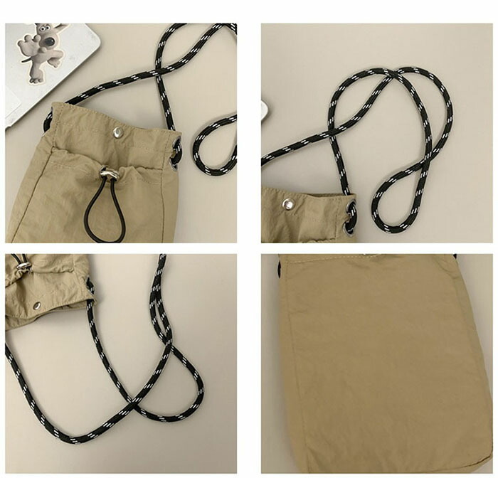 楽天市場】サコッシュ レディース 斜めがけ 縦型 肩掛け ナイロン