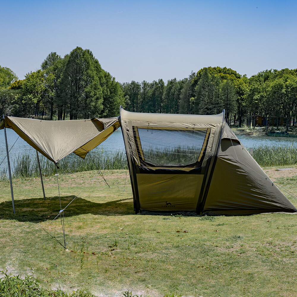 楽天市場】【TOMOUNT公式】TOMOUNT テント トンネルテント ナイロン製