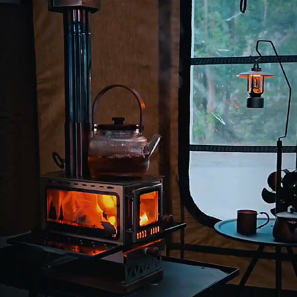 楽天市場】【TOMOUNT公式】【新作】TOMOUNT 薪ストーブ 4面窓 高燃焼