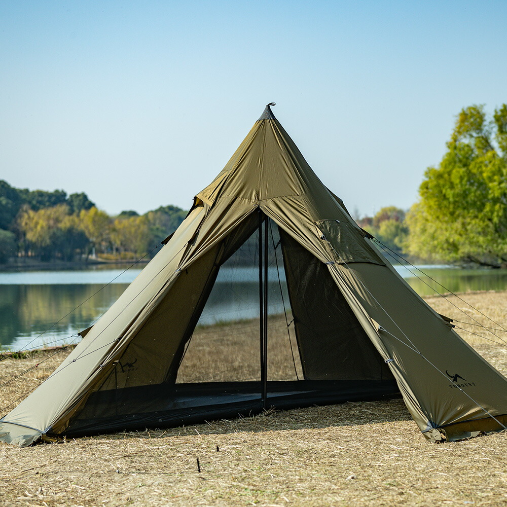 楽天市場】【TOMOUNT公式】 TOMOUNT ワンポールテント TP HOT TENT