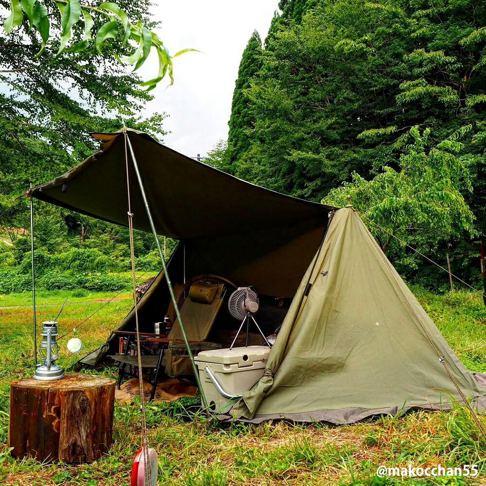 楽天市場】【TOMOUNT公式】TOMOUNT パップテント tc 軍幕 テント 2人用
