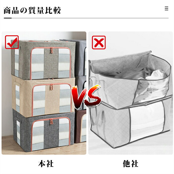 楽天市場】【在庫一掃】【3個組】収納ボックス 折りたたみ 蓋付き