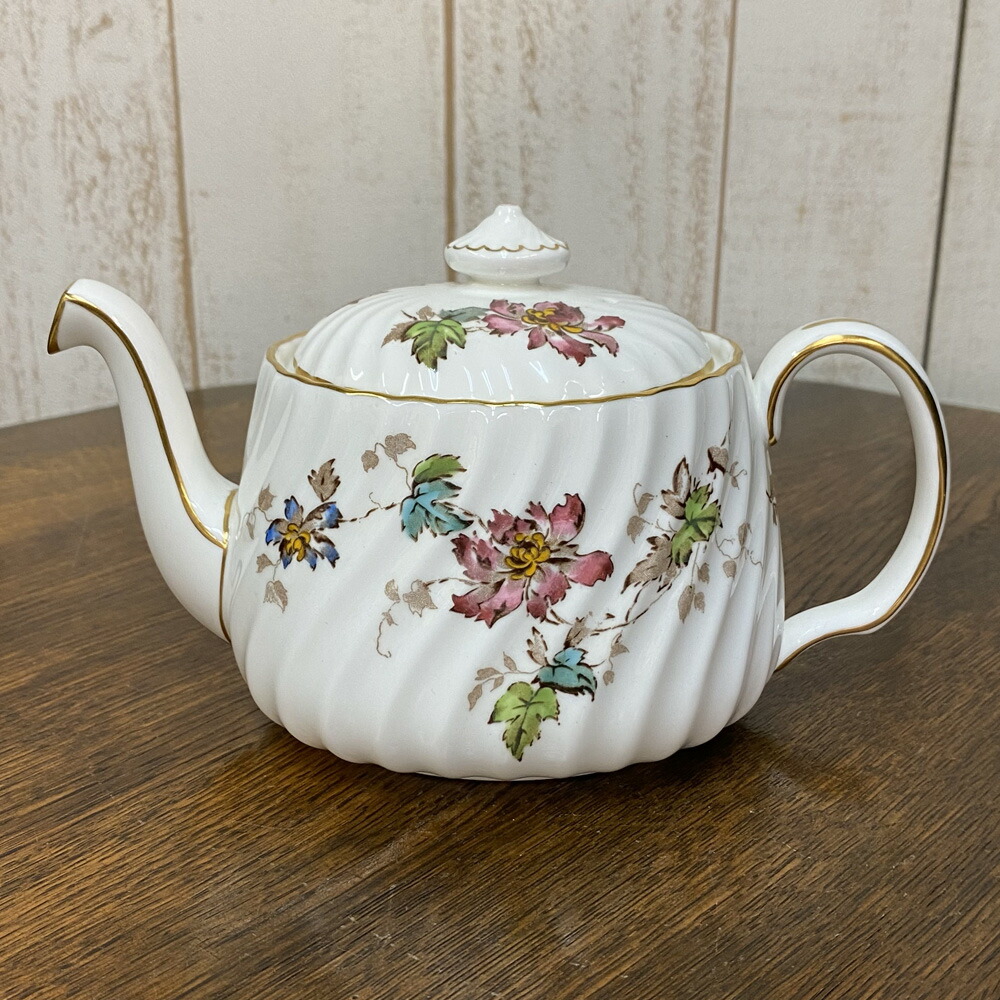 楽天市場】アンティーク ティーセット 3点 ポット＆ミルクジャグ