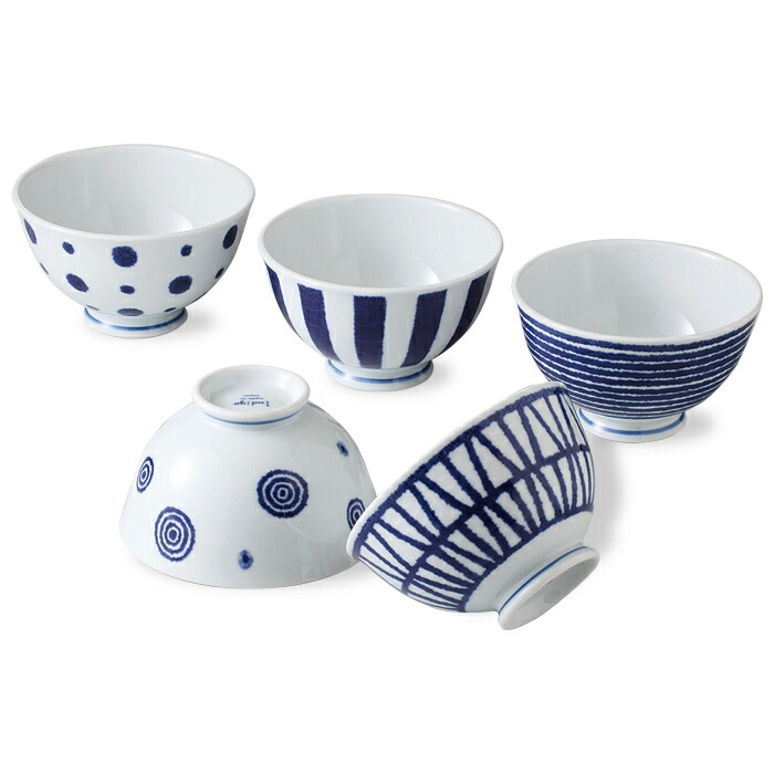 楽天市場】【スーパーセール期間10％OFF】波佐見焼 藍玉 軽量飯椀揃