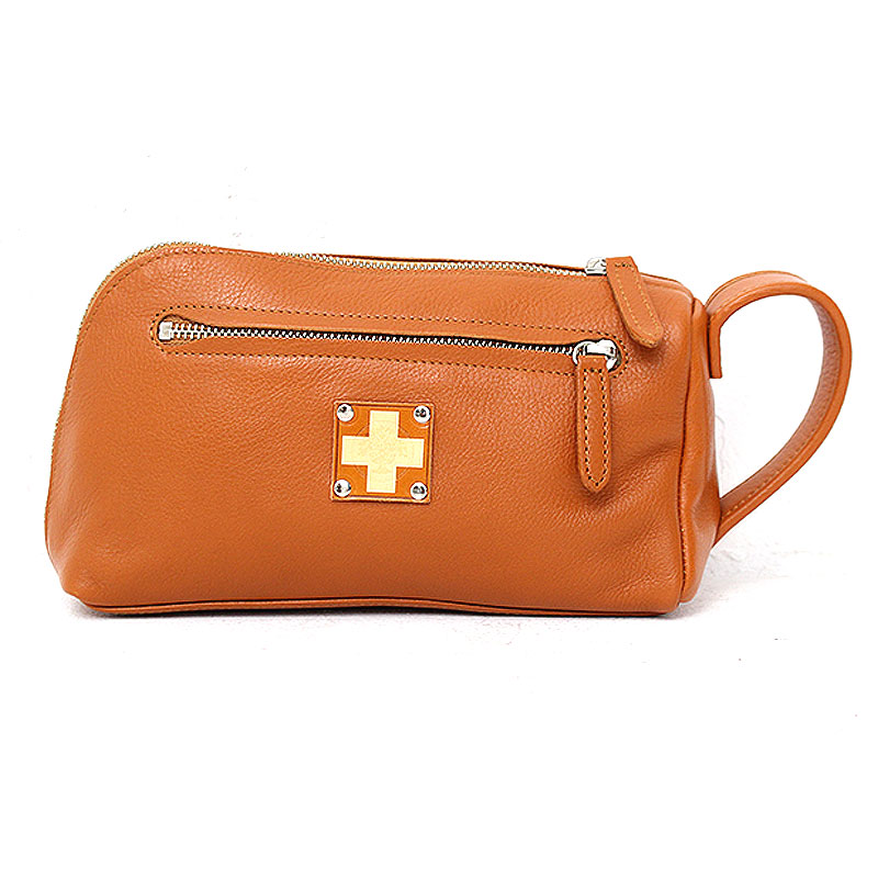 楽天市場】【在庫限り】木の庄帆布 ラウンド ポーチ Round Pouch 総革