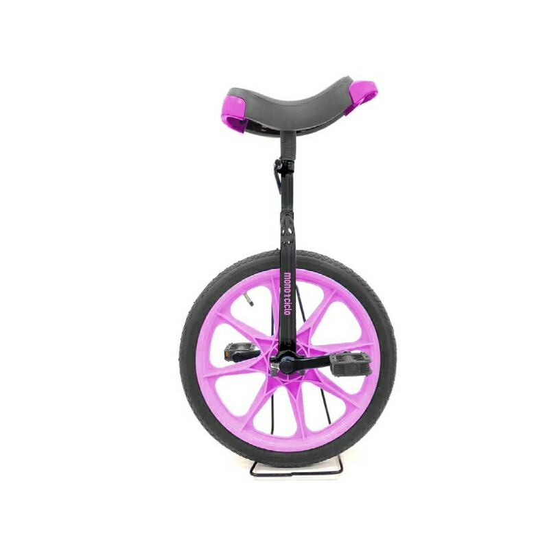 楽天市場】16インチ 一輪車 身長115〜132cm モノサイクロ ピンク 子供