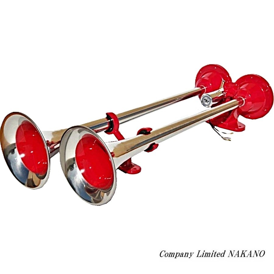 楽天市場】ダブルビックホーン 640mm 24V YPB-640W 低音2連サウンド