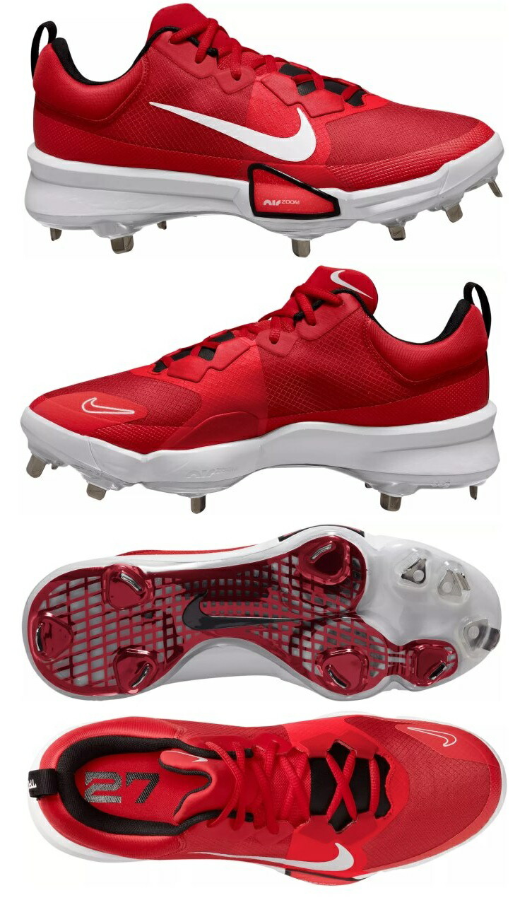 楽天市場】スパイク 野球 金具 シューズ 靴 グレー メンズ ブランド 黒