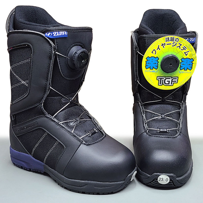 使用1回美品】ZUMA ツマ スノーボードブーツ 29cm ブラック 美品 楽天