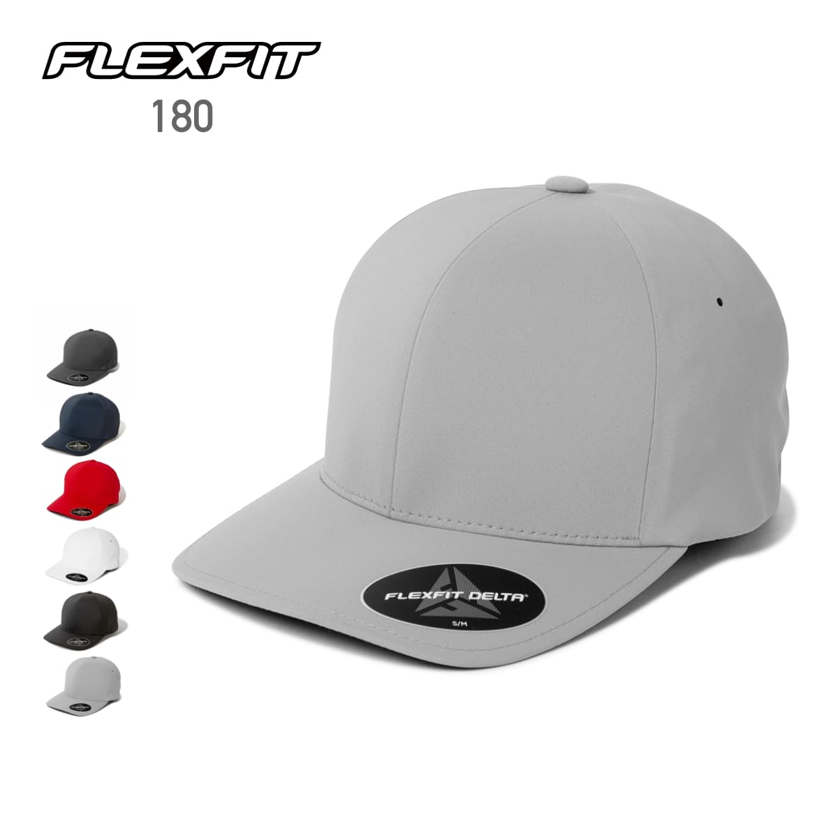 楽天市場】FLEXFIT フレックスフィット DELTAキャップ 180 軽量 ドライ